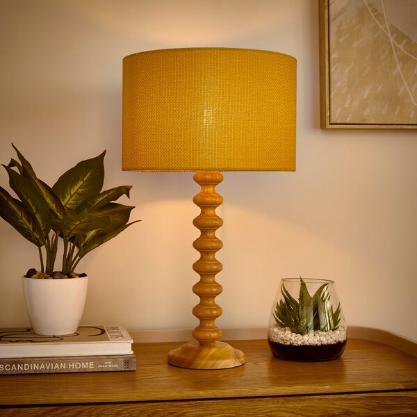 Barkweave Drum Lamp Shade