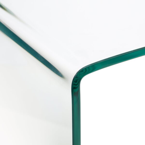 Amalfi Bent Glass Console Table