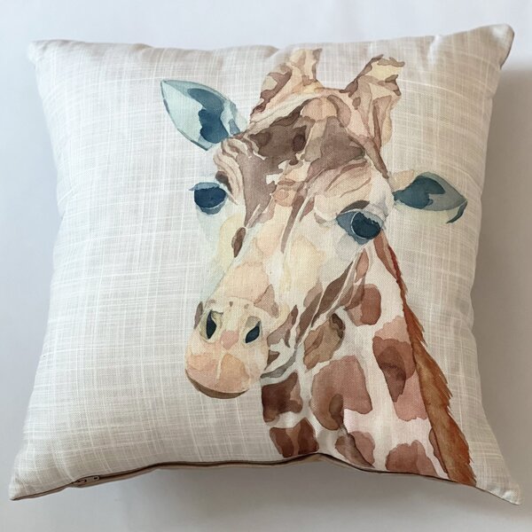 Daro Giraffe Square Cushion