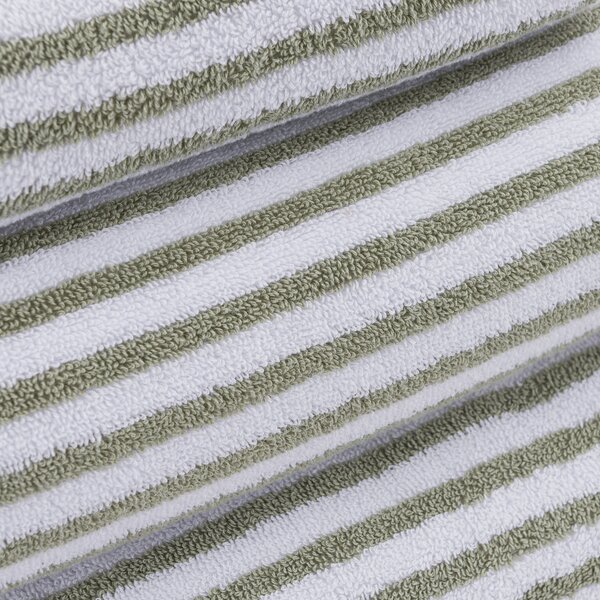 Reversible Striped Cotton Towel