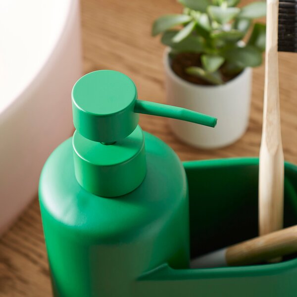 Elements Matte Duo Soap Dispenser and Storage