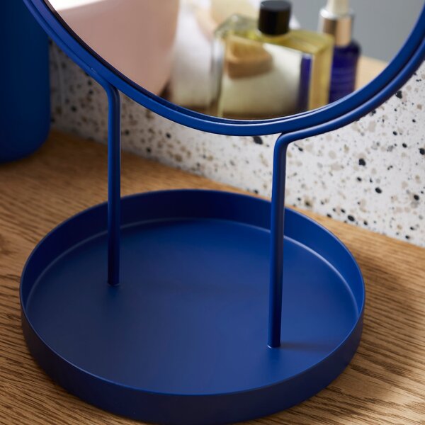 Elements Free Standing Dressing Table Mirror with Tray