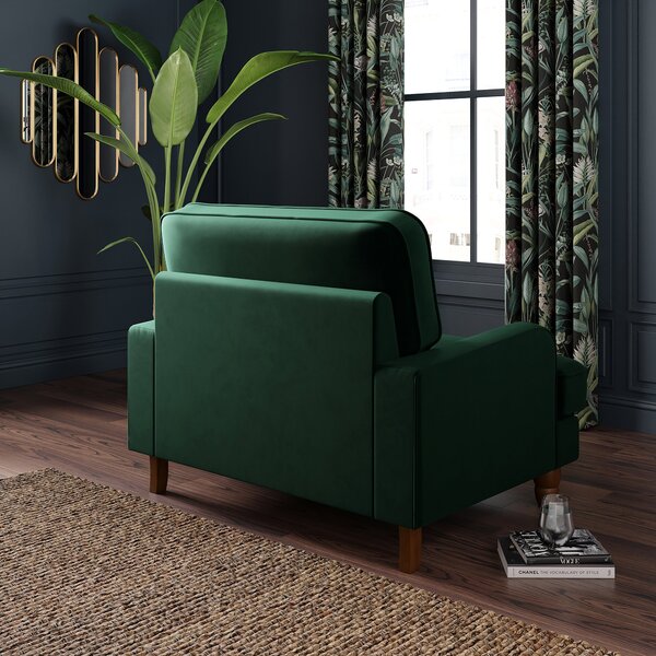 Beatrice Matte Velvet Snuggle Sofa