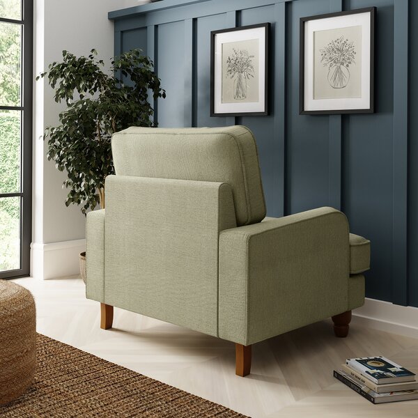 Beatrice Tonal Chenille Armchair