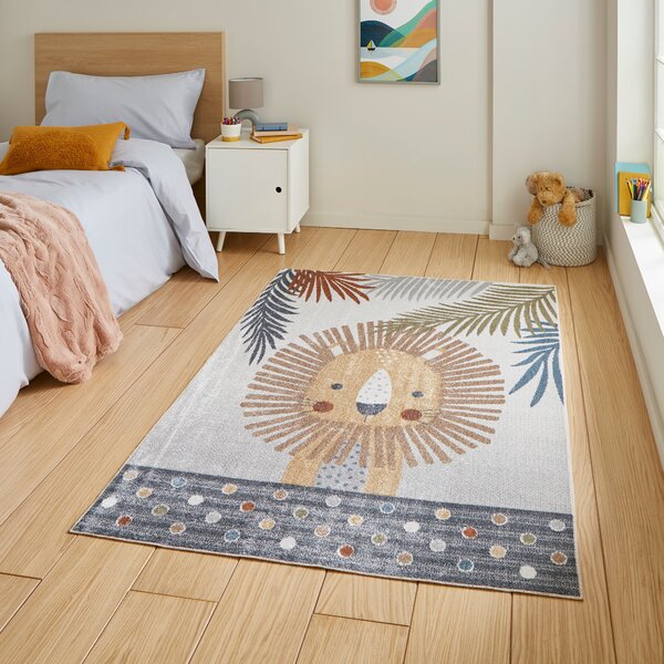 Vida Kids Recycled Rug Lion