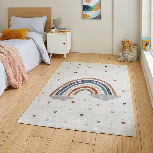 Vida Kids Recycled Rug Rainbow