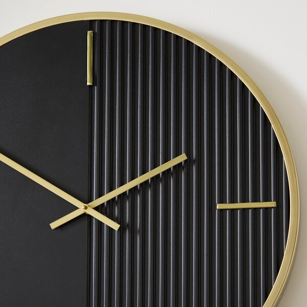 Georgi Ribbed Wall Clock