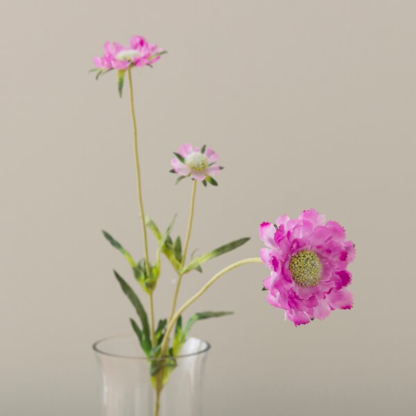 Artificial Lilac Scabiosa Stem