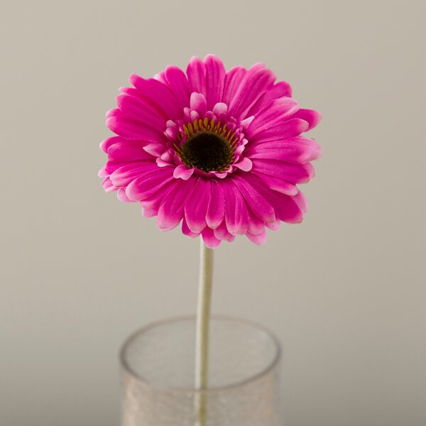 Artificial Hot Pink Gerbera Stem