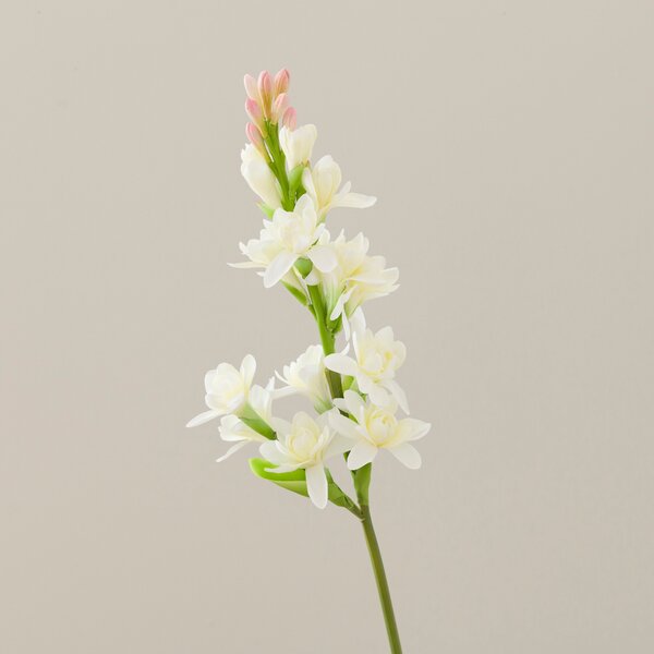 Artificial White Tuberose Stem