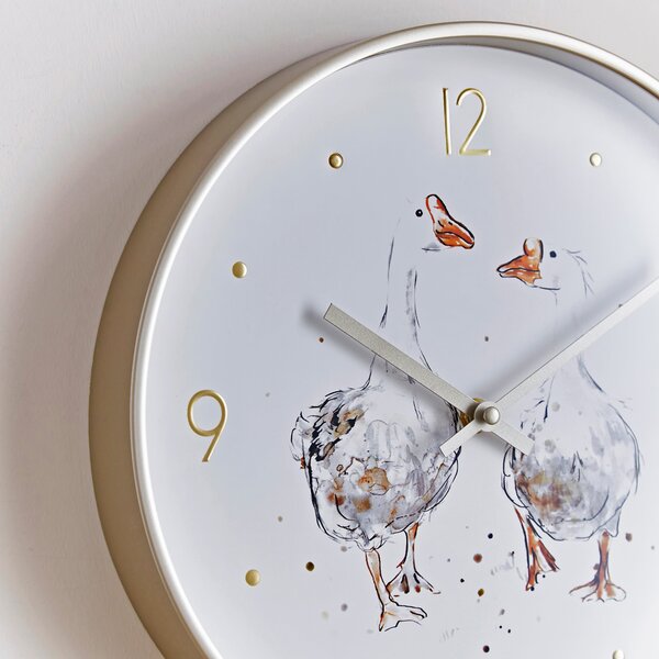 Darcy Duck Wall Clock