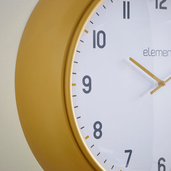 Elements Fletcher Wall Clock