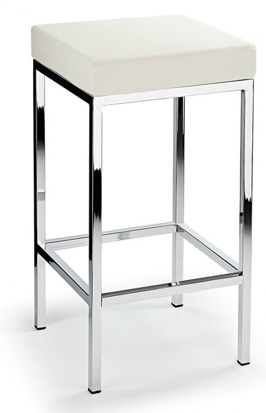 Ernest Bar Stool Chrome Frame Fixed Height