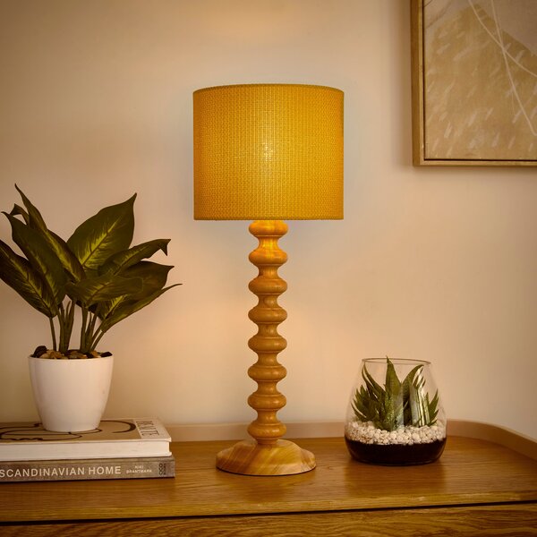 Barkweave Drum Lamp Shade