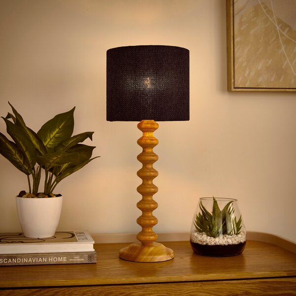 Barkweave Drum Lamp Shade