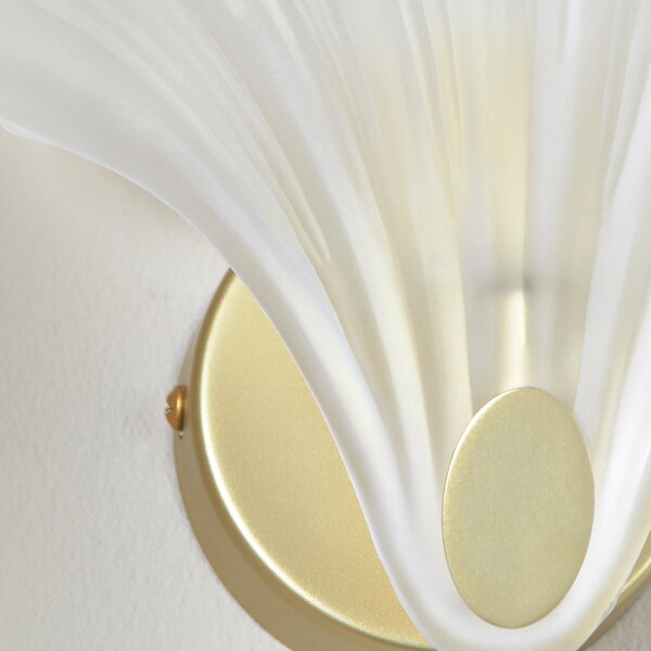 Shell Coastal Bathroom Wall Light