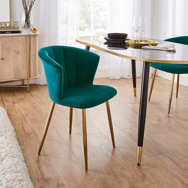 Kendall Dining Chair, Velvet