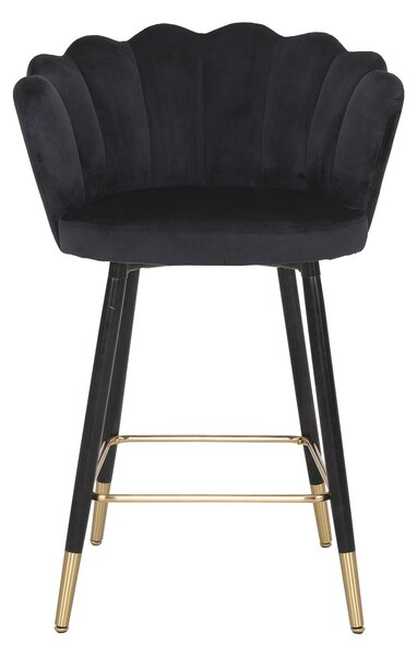 Vivian Counter Height Bar Stool, Velvet