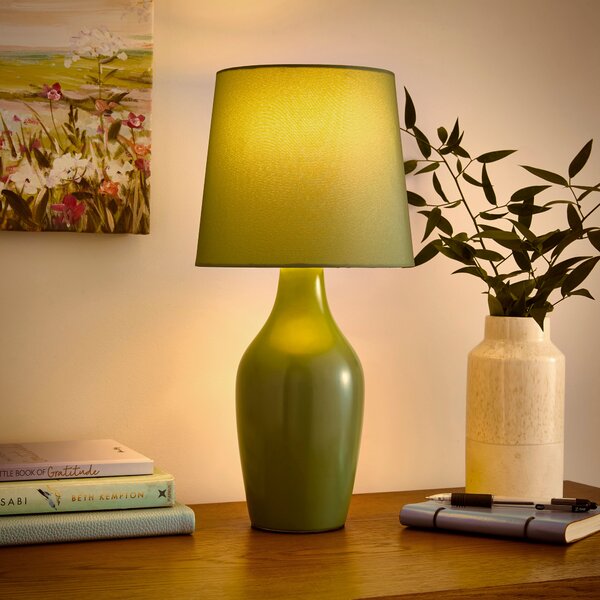 Ava Stoneware Table Lamp