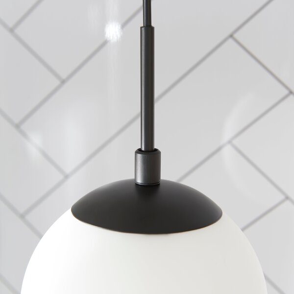 Sfera Industrial Bathroom Adjustable Pendant Light