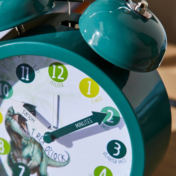 Kid's Dino Tell The Time Alarm Clock