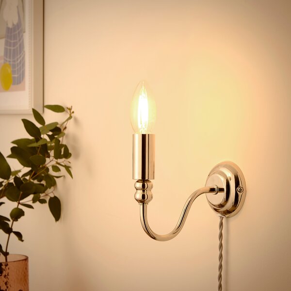 Pride and Joy Plug In Wall Light