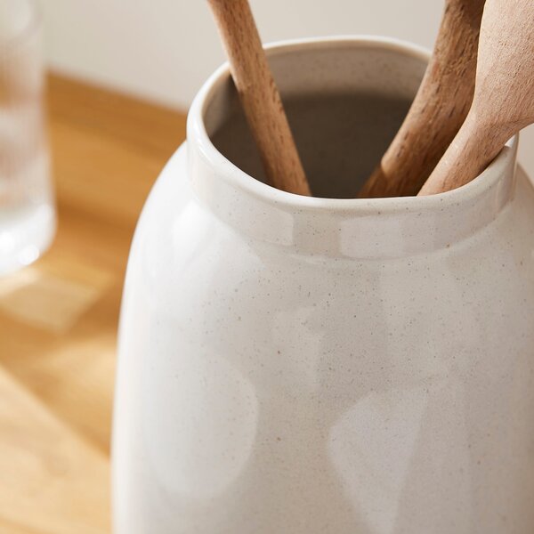 Amalfi Stoneware Utensil Pot