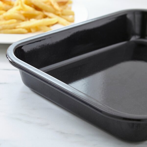 Vitreous Enamel 30cm Oven Tray