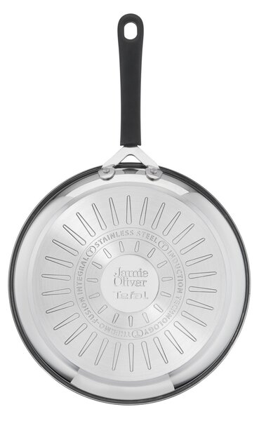 Jamie Oliver by Tefal Quick & Easy Stainless Steel Frying Pan, 28cm