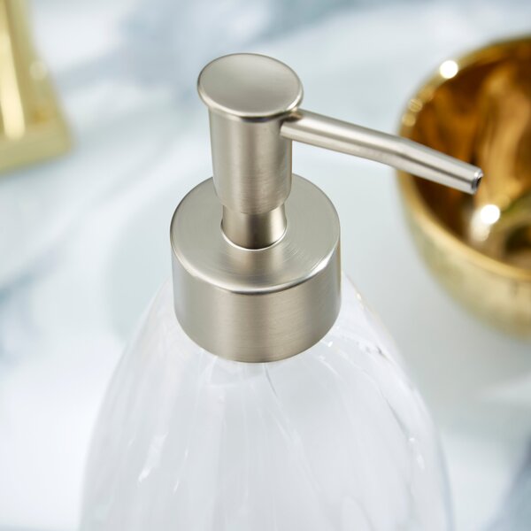 Confetti Glass Soap Dispenser