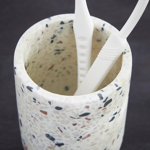 Terrazzo Natural Toothbrush Holder