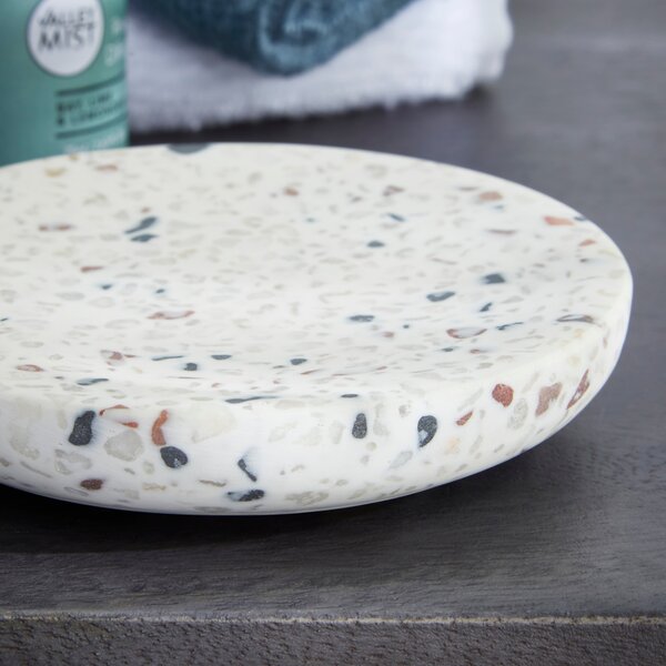 Terrazzo Natural Soap Dish