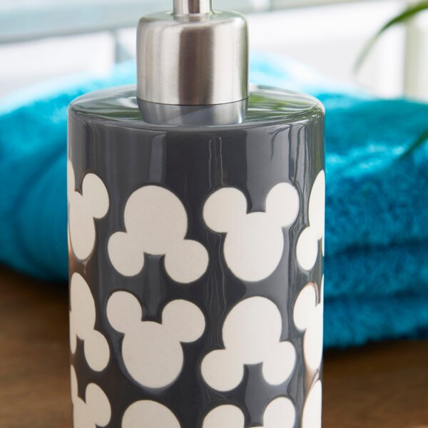 Disney Mickey Mouse Wax Resist Soap Dispenser