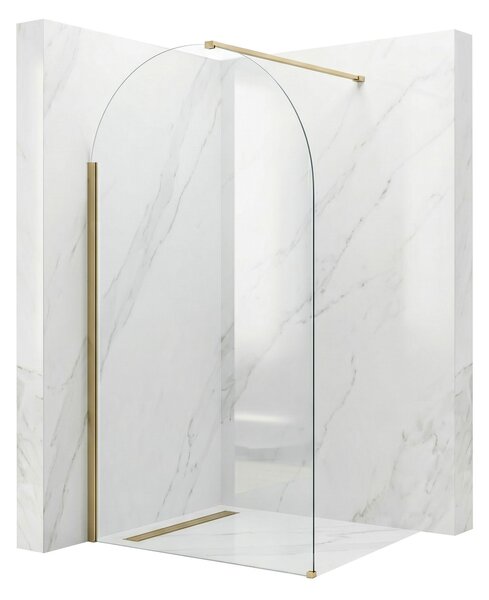 Shower screen Rea Heaven Brush Gold 100