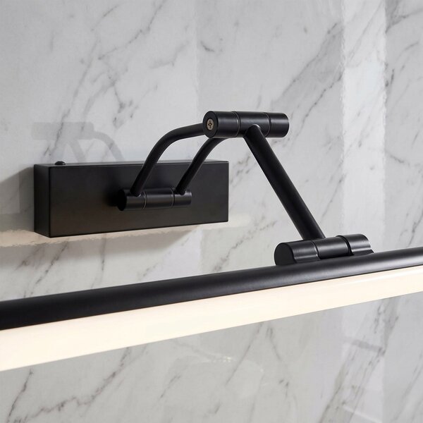 Bathroom LED wall sconce SWE027-1W 80cm Black