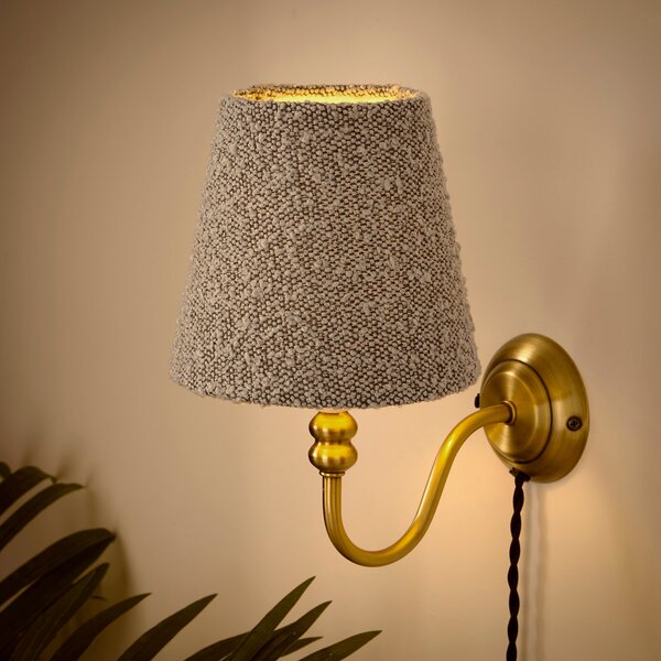 Churchgate Woodhouse Boucle Lamp Shade