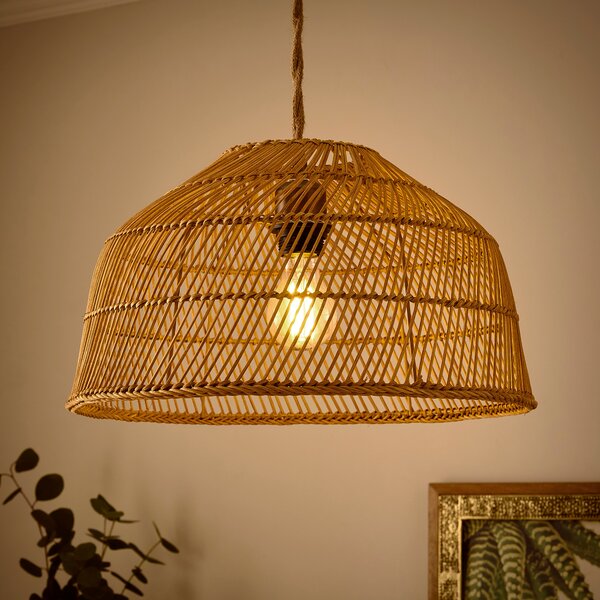 Andre Rattan Easy Fit Pendant Shade