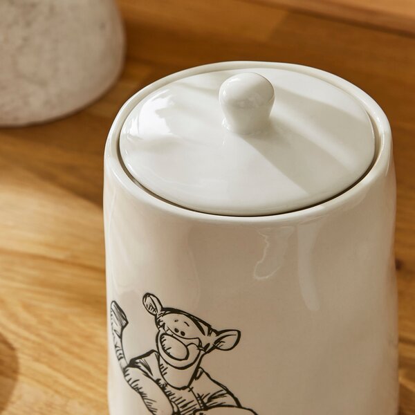 Disney Winnie the Pooh Off White Tigger Kitchen Canister