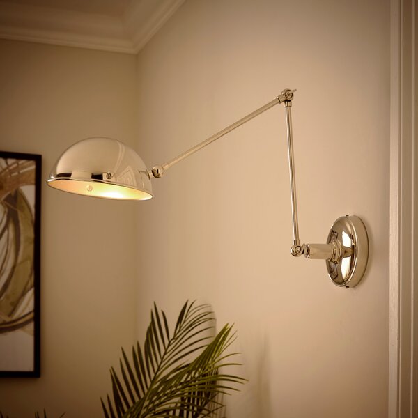 Churchgate Bitteswell Industrial Adjustable Wall Light