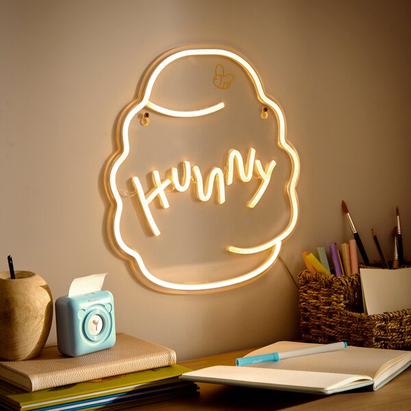 Disney Winnie the Pooh Hunny Neon Sign