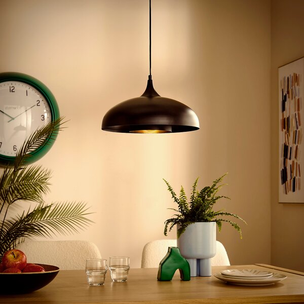 Elements Lennon 2 Tier Dome Pendant Light