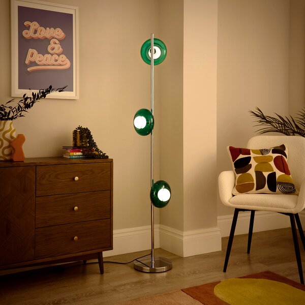 Elements Bennett 3 Light Floor Lamp