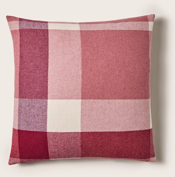 Deddington Checked Square Cushion