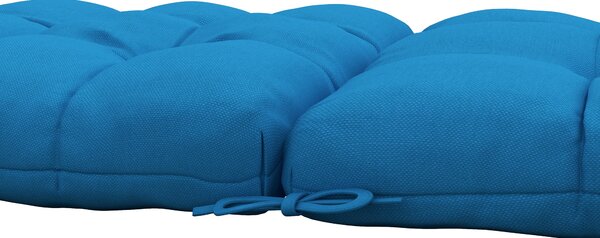 Outsunny Garden Seating Comfort: Plush Turquoise Cushions with Backrest Ties for Patio Bliss Aosom UK