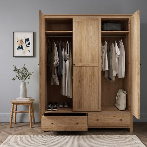 Olney Triple Wardrobe