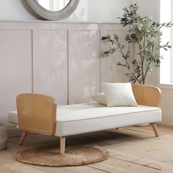 Mila Rattan Sofa Bed