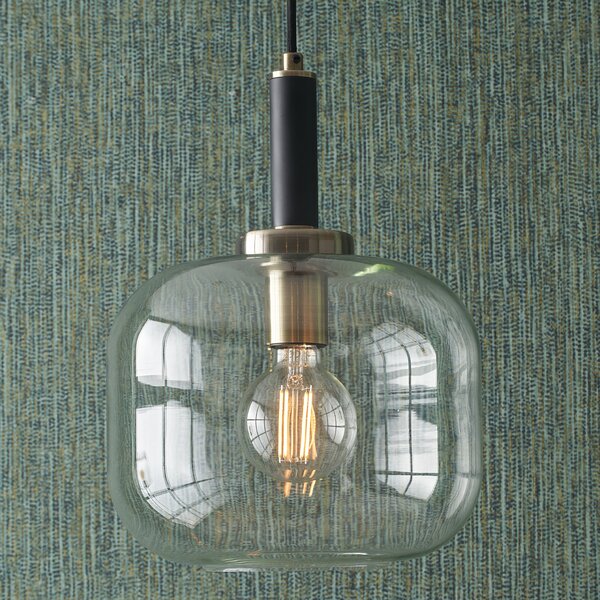 Florence Metal and Glass Pendant Light