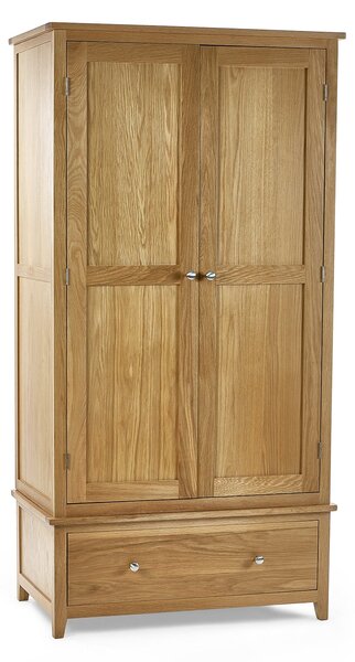 Jenkins Double Wardrobe, Oak