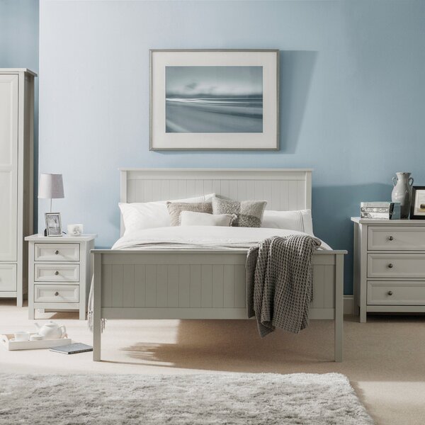 Maine 3 Drawer Chest, Grey