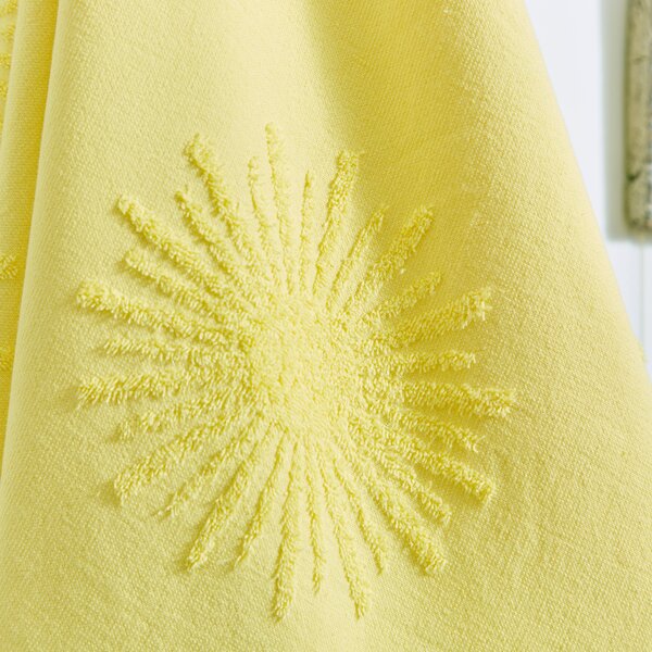 Sun Tufted Cotton Beach Towel